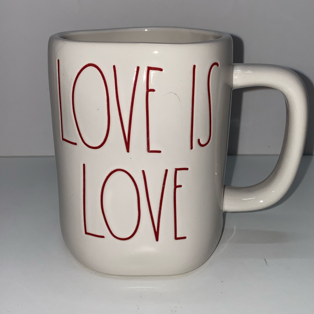Rae Dunn love is love coffee cup